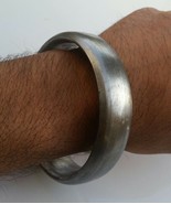 Sarbloh pure iron steel smooth sikh singh khalsa taksali chunky kara kad... - £27.01 GBP