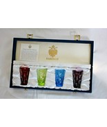 Faberge &quot;Na Zdorovie&quot; Bubble Vodka Shot Glasses- Set of 4 in original box - $679.14 CAD