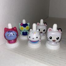 Gabby’s Dollhouse Good2Grow Juice Topper Lot Cat Kitty Figures C4 - $19.75