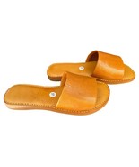 handmade flat sandals, women&#39;s leather sandals,brown sandals,women&#39;s lea... - £40.71 GBP