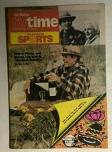 TV TIME Philadelphia Sunday Bulletin December 27, 1981 Henry Fonda cover  - £10.27 GBP