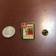 Texaco Gasoline Gas Lapel Pin Team USA Atlanta 1996 Olympics Izzy Fuel G... - €7,72 EUR