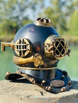 Scuba Diving Helmet Marine Maritime Sea Deep US Navy Mark Divers Helmet Gifts - £177.78 GBP