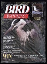 Bird Watching Magazine February 1989 mbox2592 Flying Kites - £3.12 GBP