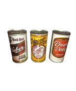4 Vintage Pull Tab Beer Cans - Brown Derby, Chipewa Pride, Huber - £6.38 GBP
