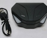 Black Wireless X-15 In-Ear Sports Gaming Headphones W/Digital Charging Case - $9.49