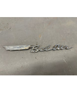 1961 CHEVY BELAIR QUARTER PANEL EMBLEM SCRIPT OEM 1/4 Nameplate 1962 2 &amp;... - €51,54 EUR