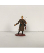Russian Soldier Metal Toy WWII Loose Static Figure Grenade - 2 1/8” Tall - $294.62 MXN