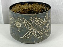 VINTAGE PAIRPOINT MFG. CO QUARDUPLE SILVERPLATE ETCHED MONOGRAM OPEN SUG... - $9.90