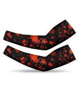 Mondxflaur Hearts Cooling Arm Sleeves Cover UV Sun Protection for Men Women - $20.99 CAD