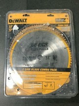 DeWalt DW3128P5 - 12 in. Miter Saw Blade 32-Teeth and 80-Teeth - 2-Pack  - $55.45