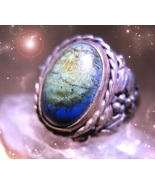 HAUNTED RING YOU ARE THE LIGHTWORKER 4 SECRET GIFTS MAGICK ILLUMINATED W... - $450.81 CAD