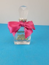 [Used] Juicy Couture Viva La Juicy Pink Bow &amp; Charms 1.7 oz Perfume Bottle Empty - £17.90 GBP