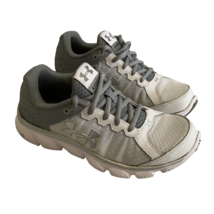 Under Armour Women I Will Run Long White Gray Athletic Running Shoes US ... - $27.94
