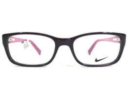 Nike Kids Eyeglasses Frames 5513 515 Black Pink Rectangular Full Rim 47-16-130 - £36.63 GBP