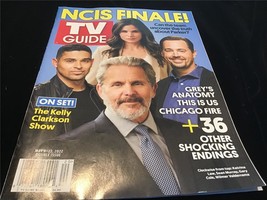 TV Guide Magazine May 9-22, 2022 NCIS Finale!  Grey&#39;s Anatomy, This is Us - £6.95 GBP