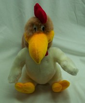 Vintage 24K Wb Looney Tunes Foghorn Leghorn Rooster 11&quot; Plush Stuffed Animal - £23.60 GBP
