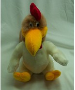 VINTAGE 24K WB Looney Tunes FOGHORN LEGHORN ROOSTER 11&quot; Plush Stuffed An... - £23.46 GBP
