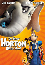 New Sealed Dr. Seuss Horton Hears a Who! DVD Carrey Carell (2008 Animated) - $7.43