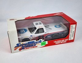 1995 Racing Champions Super Truck Series White TJ Clark 1:24 diecast Cra... - $19.79