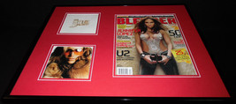 Jennifer Lopez 16x20 Framed ORIGINAL 2005 Blender Magazine Cover &amp; JLo C... - £62.01 GBP
