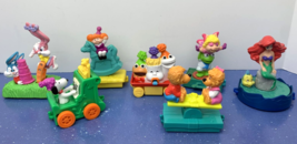 Lot of 7 McDonalds Happy Birthday Happy Meal Train Cars Muppets Tiny Toon Snoopy - £7.88 GBP