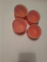 Vintage Tupperware snack cups and lids - £7.56 GBP