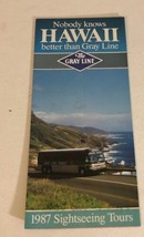 Vintage The Gray Line Travel Brochure Hawaii BR11 - £7.87 GBP