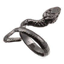 Jewelry Retro Exaggeration Cool Snake Ring Vintage Adjustable Opening Ring(1) - £7.63 GBP+