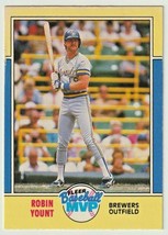 Robin Yount 1988 Fleer MVP&#39;s Card #44 Milwaukee Brewers - £1.35 GBP