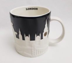 Starbucks London Skyline Series 3D Relief Collectors Coffee Mug Cup 16 oz 2011 - £54.17 GBP