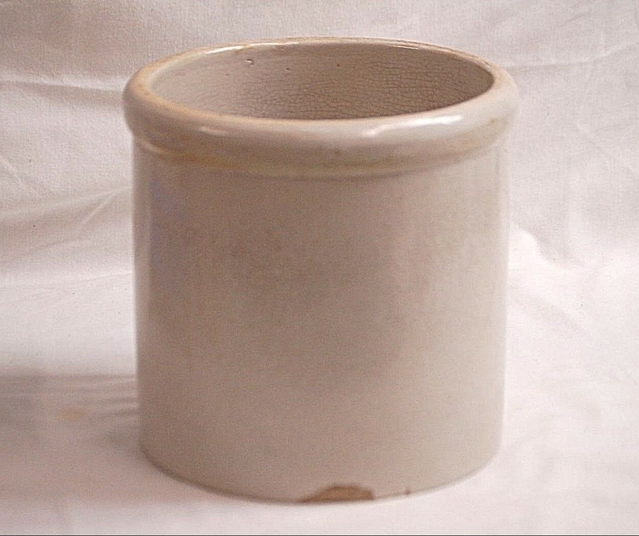 Primary image for Antique Primitive Macomb Stoneware Co. ILL Crock Decorative Art Pottery Stamped
