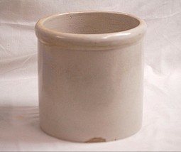 Antique Primitive Macomb Stoneware Co. ILL Crock Decorative Art Pottery ... - £78.84 GBP