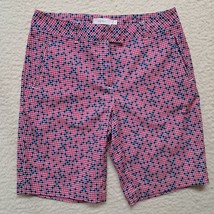 Lady Hagen Womens Golf Shorts Size 4 Pink &amp; Blue Quick Dry Polyester  - £8.31 GBP