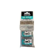 Maxell MC-60UR Normal Micro Cassettes Microcassette 2-Pack 60min - NEW - $11.02