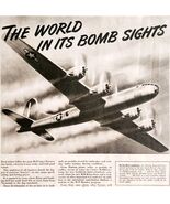 1944 Boeing Flying Fortress WW2 Advertisement Hudson Motor Transportatio... - $729.90 MXN