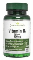 Vitamin B1 Thiamin Hydrochloride 100mg Normal Function Of Nervous System 90 - $272.55 MXN