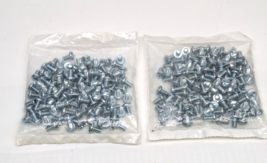 2-Pack Steel Pan Head Zinc Plated, Combi Philllips-Slotted Drive, #12-24... - $17.42
