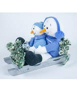 AVON A MAGICAL WINTER SLEIGH RIDE SNOWMEN SLED CHRISTMAS LIGHTS MUSIC - €15,81 EUR