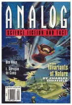 Analog Science Fiction and Fact, April 1993 [Single Issue Magazine] Charles Shef - £2.32 GBP