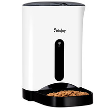 Automatic Pet Feeder Smart Cat Dog Food 4.3L w/ Capacity Removable food tray - £43.45 GBP