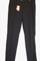 Versace Collection Men&#39;s Black Tuxedo Satin Stripes Trim Wool Pants Size US 38 - £168.40 GBP