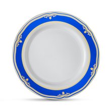 [10 Count - 10&quot; Plates] Laura Stein Designer Tableware Premium Heavyweight Plast - £7.78 GBP+