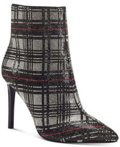 allbrand365 designer Womens Reisa Dress Booties, 9 M, Plaid Bling - £111.37 GBP