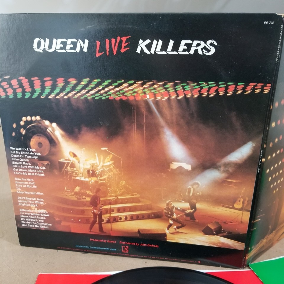 Queen Live Killers vinyl album set 33 record Gatefold 1979 NICE & ORIGINAL! Item image 7