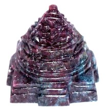 Ruby Shree Yantra / Shri Yantra in Natural ruby - 184 gms - $157.11