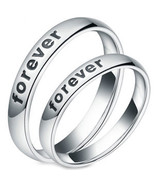 (New With Tag) Tungsten Carbide Forever Wedding Band Ring-Price for one ... - £46.90 GBP