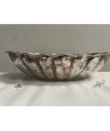 Reed &amp; Barton &quot; Holiday&quot; 8 inch deep Steel serving bowl - $356.03 MXN