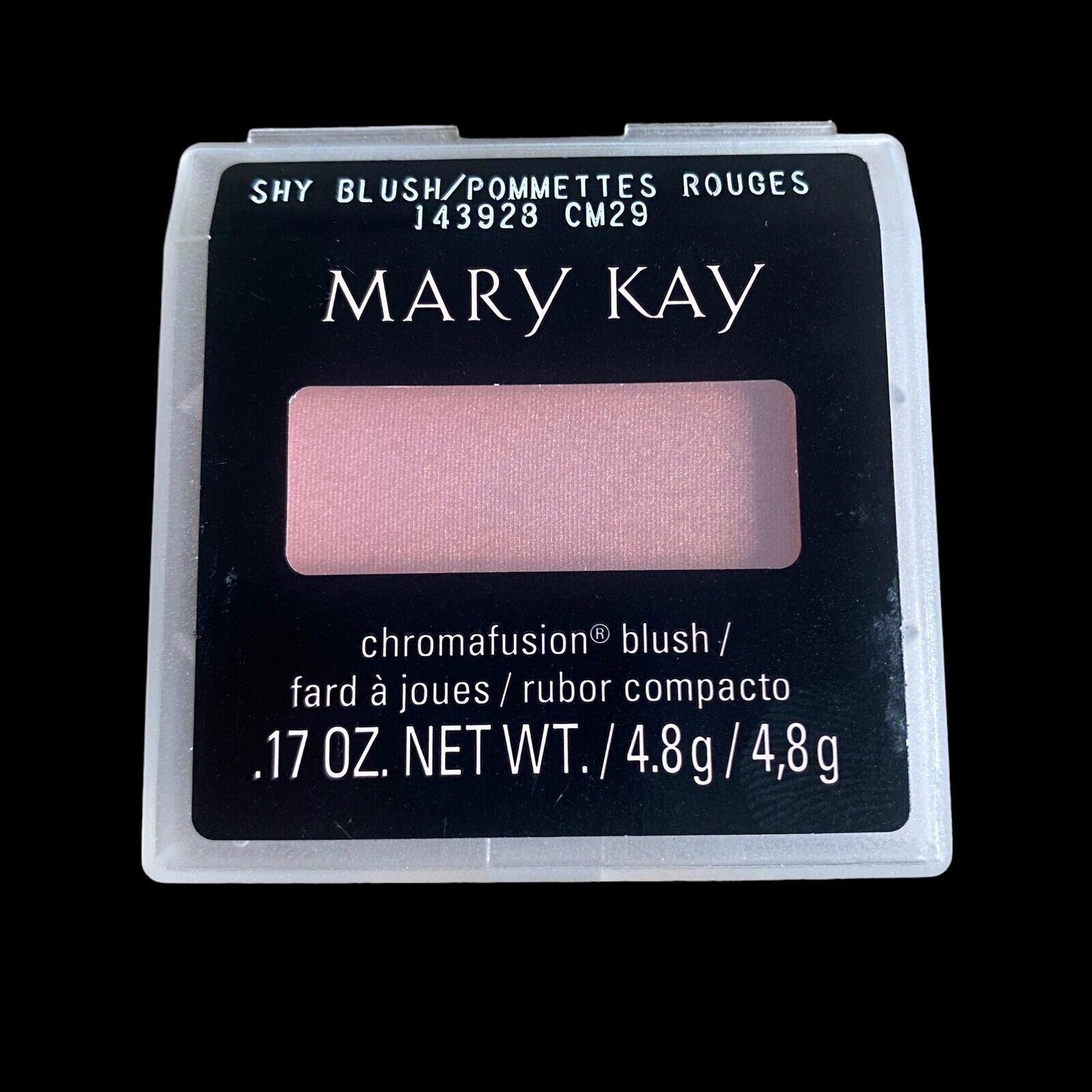 Mary Kay Chromafusion Blush in SHY BLUSH Shade .17 oz New 143928 - £7.46 GBP