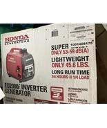 HONDA GENERATOR EU2000 ELECTRIC EMERGENCY POWER EQUIPMENT HURRICANE STOR... - $22,323.98 MXN